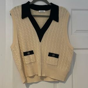 Sandro knitted vest